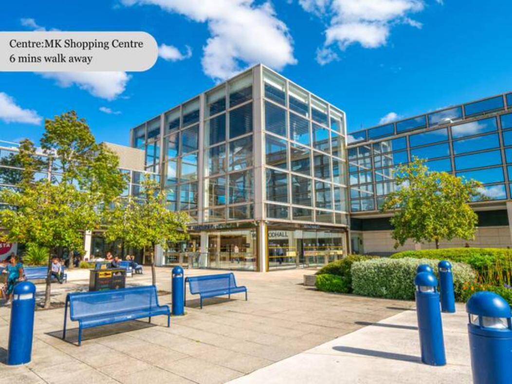 Luxury Campbell Park Apartments In Central Mk With Balcony, Free Parking & Smart Tv With Netflix By Yoko Property Milton Keynes Exterior foto